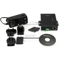 StarTech.com 2-Port Serial-to-IP Ethernet Device Server - RS232 - Metal and Mountable - TAA
