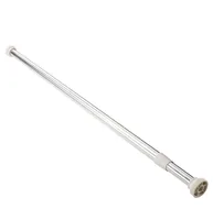 Kleine Wolke Duschvorhangstange 125 - 220 cm - Breite: 220 cm - 125 cm - Höhe: 2.1 cm - Detailfarbe: Aluminium - Produkttyp: Duschvorhangstange - Detailmaterial: Aluminium - Grundmaterial: Metall