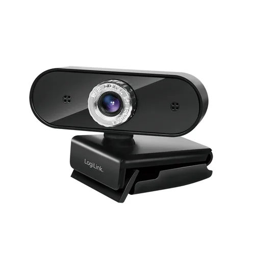 Logilink Webcam 720p HD Webcam Mikrofon schwarz