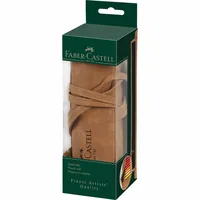 Faber-Castell 180010 pencil case Soft pencil case PU leather Brown