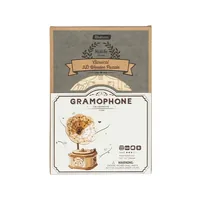RoboTime Bausatz Gramophone Crank Classic - Modell Art: Musikinstrument