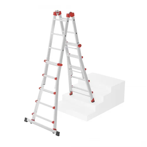 Hailo M80 4x5 Sprossen-Leiter