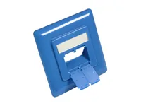 Alcasa GC-N0060 Copertura di sicurezza per presa elettrica RJ-45 Blu 1 pz