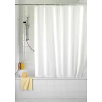 WENKO 19145100 rideau de douche Anneau Polyester Blanc