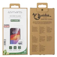4smarts Second Glass mit Montagerahmen für Apple iPhone 15