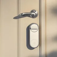Yale Linus Smart Lock EU Silber - Detailfarbe: Silber - Montage: Türe - Stromversorgung: Batteriebetrieb - Tiefe: 58 mm - Breite: 58 mm - Höhe: 150 mm