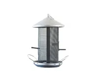 Windhager Futterspender Happy Bird - Grundfarbe: Silber - Tierart: Vogel - Produkttyp: Futterstelle
