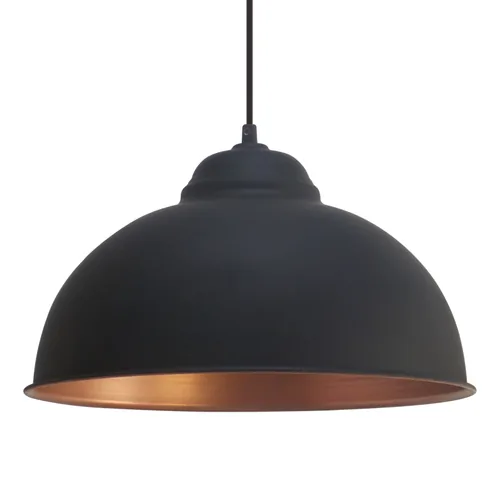 EGLO Leuchten Pendelleuchte TRURO 2 1x E27, 37 cm Schwarz - Betriebsart: Netzbetrieb - Lampensockel: E27 - Farbtemperatur Kelvin: Je nach Leuchtmittel - Gesamtleistung: 60 W - Farbwiedergabeindex CRI: 0 - Dimmbar: dimmbar