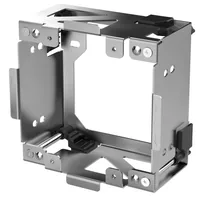 Axis Unterputzgehäuse TI8202 Einbaumontage - Detailfarbe: Silber - Tiefe: 63 mm - Breite: 110 mm - Höhe: 110 mm - Zubehörtyp: Unterputzgehäuse - Produktserie: AXIS