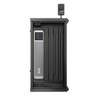 APC Wandschrank AR106VI 19 / 6HE / Schwarz - Produkttyp: Wandgehäuse - 10/19 Rack: 19 - Höheneinheiten: 6HE - Schallgedämpft: Nein - Einbautiefe: 762 mm - Tiefe (Aussenmass): 968 mm