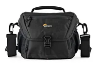 Lowepro Kamera-Tasche Nova 160 AW II Schwarz - Tragemöglichkeit: Handgriff - Schulterriemen - Detailfarbe: Schwarz - Zusatzfächer: Ja - Ausstattung: Zubehörfach - Anzahl Objektive: 2 - Bauform Kamera: Drohne - DSLR - Objektiv