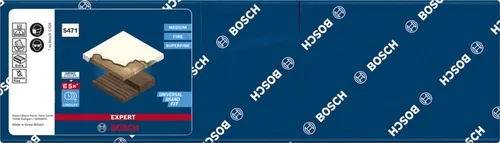 Bosch Professional Unischleifblock Expert S471, 69 x 97 x 26 mm, superfein - Zubehörtyp: Schleifstein - Für Material: Holz - Farboberfläche