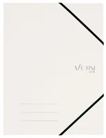 VON Schnellhefter A4 Weiss - Typ: Schnellhefter - Ausstattung: Transparenter Vorderdeckel - Detailfarbe: Weiss - Material: Polypropylen (PP)