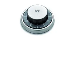 ADE Küchentimer TD1304 Schwarz/Silber - Materialtyp: Kunststoff - Funktionen: Alarm - Material: Kunststoff - Detailfarbe: Silber - Schwarz - Displaytyp: Analog