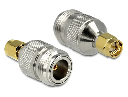 Delock Antennenadapter N-Type Buchse (f) - SMA Stecker (m) - Antennenanschluss: N-Type - Antennenanschluss Hardware: SMA - Aussenanwendung: Keine Angaben