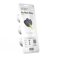 Click and Grow Samen Roter Pak Choi - Bio: Nein - Sonneneinstrahlung: Hell und warm - Aussaatzeit: April - November - März - Mai - Juli - Dezember - Februar - Oktober - Juni - September - August - Januar - Gemüsegruppen: Blatt- und Stängelgemüse - Saattyp