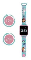 Lexibook Gabbys Dollhouse LED Digital Watch - Sprache: Multilingual - Altersempfehlung ab: 5 Jahren - Speicherkapazität: 0 GB - Detailfarbe: Blau