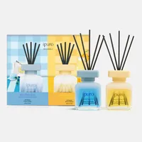 ipuro Duftstäbchen Pineapple twist & Fizzy tonic 2 x 50 ml - Duft: Gin - Grapefruit - Kokos - Limette - Moschus - Pfeffer - Volumen: 50 ml