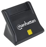 MANHATTAN USB2.0-SmartcardSIM-Kartenlesegerät mit Standfuß