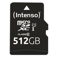 Intenso microSDXC          512GB C10 UHS-I U1 Performance Adapte