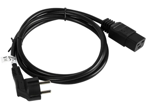 LANBERG Netzkabel-Verlängerung CEE 77->IEC 320 C19 1,8m VDE