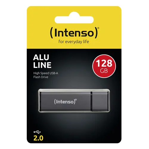 Intenso Alu Line anthrazit 128GB USB Stick 2.0