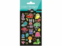 Clairefontaine Motivsticker Phospho Monster - Motiv: Monster