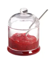 Leonardo Konfitürenglas Delight 250 ml - Anwendungszweck: Konfitüre - Materialtyp: Glas - Material: Kalk-Natron-Glas - Detailfarbe: Transparent - Set: Nein