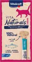 VITAKRAFT Vita Naturals Liquid Salmon - cat treats - 5 x 15g