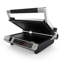 Gastroback Kontaktgrill BBQ Advanced Control 2000 W - Produkttyp: Barbecue Grill - Höhenverstellbar: Ja - Detailfarbe: Weiss - Schwarz - Leistung: 2000 W - Temperatur einstellbar: Ja - Anzahl unterschiedliche Grillplatten: 2