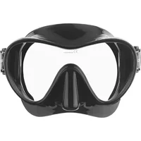 CRESSI Tauchmaske F1 Schwarz - Detailfarbe: Schwarz - Zielgruppe: Unisex - Produkttyp: Tauchmasken - Material: Glas - Silikon - Schuhgrösse (EU): Keine