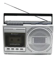 Soundmaster RR20SI cassette player Portable cassette player Black, Silver