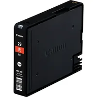 Canon Tinte PGI-29R / 4878B001 Red - Druckleistung Seiten: 2460 × - Toner/Tinte Farbe: Red - Originalprodukt: Ja - Rainbow Kit: Nein