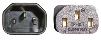 Diggelmann SPVB10-05 power cable Black 0.5 m C13 coupler C14 coupler
