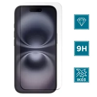 Mobilis Screen Protector Temp. Glass Clear 9H iPhone 16