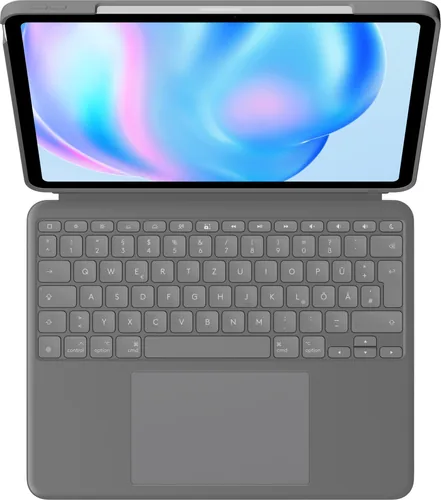 Logitech Combo Touch Tastatur Trackpad Apple iPad Air 13'' Oxford Gray