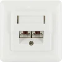 Schwaiger STP-Netzwerkdose Cat6, UP geschirmt