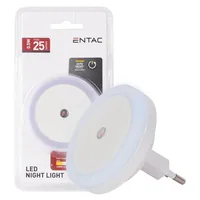 Entac Nachtlicht 0.5W Kreis CW White Dämmerungssensor