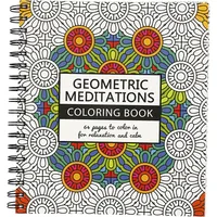 Creativ Company Malbuch Geometrische Meditation 19.5 x 23 cm, 64 Seiten - Papierformat: 19.5 x 24 cm - Produkttyp: Malbuch - Anwender: Anfänger - Erwachsene