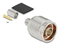 DELOCK N Stecker z.Crimpen LMR300 passend.schrumpfschlauch