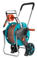GARDENA Schlauchwagen AquaRoll M Easy Set - Schlauchlänge: 25 m - Produkttyp: Schlauchwagen