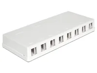 DELOCK Keystone Leergehäuse 8-Port