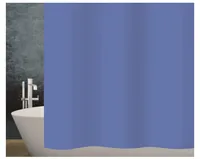 diaqua® Duschvorhang Basic 180 x 180 cm/200 cm, Blau - Produkttyp: Duschvorhang - Detailfarbe: Blau - Breite: 180 cm - Höhe: 180 cm - 200 cm - Detailmaterial: Kunststoff - Polyester (PES) - Polypropylen (PP) - Grundmaterial: Kunststoff - Polyester (PES)
