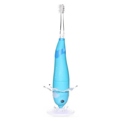 Ailoria Schallzahnbürste Bubble Brush für Kinder, Blau - Zahnbürsten-Art: Schallzahnbürste - Stromversorgung: Batteriebetrieb - Reinigungsmodi: Tägliche Reinigung - Detailfarbe: Blau - Bluetooth: Nein - Anwender: Kinder