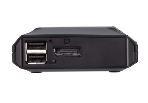 ATEN 2-Port USB-C 4K DisplayPort KVM Switch with Remote Port Selector