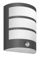 Philips Wandleuchte Python IR, 6W, 4000K, Anthrazit - Dimmbar: nicht dimmbar - Lichtfarbe: Neutralweiss - Lichtausbeute: 75 lm/W - Gesamtleistung: 6 W - Farbtemperatur Kelvin: 4000 K - Zusätzliche Ausstattung: Bewegungssensor