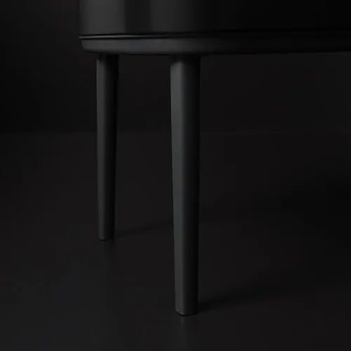 Brabantia 315824 trash can 36 L Rectangular Plastic Black