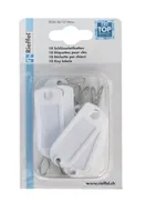 Rieffel 8034 SB/10 WEISS key tag White 10 pc(s)