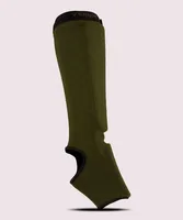 Venum Kontact Shin Guards Olivgrün/Schwarz, XL - Grösse: XL - Produkttyp: Schienbeinschoner - Farbe: Schwarz - Olivgrün - Sportart: Kampfsport