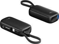 Powerbank 5.000 mAh, integriertes USB-C Kabel 13cm, 20 Watt